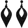 BriLove Womens Bohemian Boho Crystal Hollow Leaf Chandelier Dangle Earrings BriLove Womens Bohemian Boho Crystal Hollow Leaf Chandelier Dangle Earrings