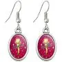 GRAPHICS & MORE A Christmas Story Fragile Novelty Dangling Drop Oval Charm Earrings GRAPHICS & MORE A Christmas Story Fragile Novelty Dangling Drop Oval Charm Earrings