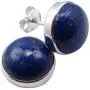 SilverStarJewel Solid Sterling Silver Lapis Lazuli Earrings 0.5'' Wedding Gift SilverStarJewel Solid Sterling Silver Lapis Lazuli Earrings 0.5'' Wedding Gift