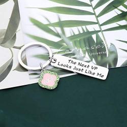 FAADBUK Biden Harris 2020 Vote Keychain The Next VP Will Look Like Me Jewelry Biden Harris Democrat Elections President Vote Keychain for Friend Family (The Next VP K-S)