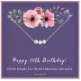 30th Birthday Gifts for Women - Sterling Silver Necklace Three Pearls for Her 3 Decades - 30 Years Old Jewelry Gift Idea
