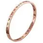 VNOX Girls IP Stainless Steel Rhinestone Roman Numeral Bangle Bracelet,Silver,7.5'' VNOX Girls IP Stainless Steel Rhinestone Roman Numeral Bangle Bracelet,Silver,7.5''