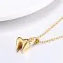 U7 Dental Necklace Mini Cute Teeth Pendant Rolo Chain Stainless Steel / 18K Gold Plated Tooth Necklaces