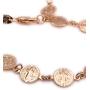 Blessing Religious Bracelet Saint Benedict Gold Metal Charms Protection Jewelry