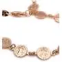 Blessing Religious Bracelet Saint Benedict Gold Metal Charms Protection Jewelry