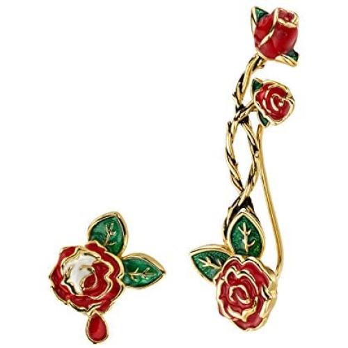 RockLove DISNEYS ALICE IN WONDERLAND Painting the Roses Ear Climber and Stud