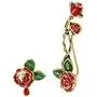 RockLove DISNEYS ALICE IN WONDERLAND Painting the Roses Ear Climber and Stud