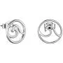 Womens Ocean Wave Necklace Earrings Set 925 Sterling Silver Sea Beach Jewelry Set Girls Boho Jewelry Sea Jewelry for Surfer Beach Lover Gift