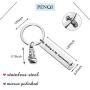 PENQI Fitness Boxing Keychain Boxing Glove Jewelry Sports Jewelry Fitness Gift for Boxing Lover Boxing is My Superpower Keychain