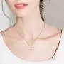 Nurse Necklace for Women 925 Sterling Silver Cross Stethoscope Necklace Jewelry Gifts for Nurse Graduation Medical Student Doctor Women Girls