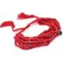 LESLIE BOULES Red Multi Strand Miyuki Glass Seed Beads Adjustable Tassel Bracelet Handmade Jewelry LESLIE BOULES Red Multi Strand Miyuki Glass Seed Beads Adjustable Tassel Bracelet Handmade Jewelry
