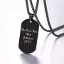 U7 Personalized Dog Tags Necklace with Chain Stainless Steel Text/Image Print Photo Custom Engraving Pendant, Gift for Men Women(Tag/Round/Heart) U7 Personalized Dog Tags Necklace with Chain Stainless Steel Text/Image Print Photo Custom Engraving Pendant, Gift for Men Women(Tag/Round/Heart)
