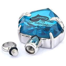 ShinyJewelry Always in My Heart Urn Necklace for Ashes Memorial Keepsake Cremation Pendant