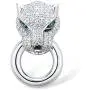 Santuzza Panther White Cubic Zirconia Pendant for Women 925 Sterling Silver Leopard Head Jewelry Santuzza Panther White Cubic Zirconia Pendant for Women 925 Sterling Silver Leopard Head Jewelry