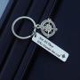 SIDIMELO Friendship Gifts Not All Those who Wander are Lost Bracelet Inspirational Jewelry Best Friend Jewelry Keychain Gifts Birthday Gifts Travel Lover Explorer Accessories