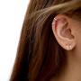 Small Silver Hoop Earrings-3 Pairs Cartilage Earring Hoop Set|Silver Hoop Earrings for Women Men Girls Boys Lips Nose Rings 8/10/12mm
