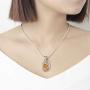 UNY Elegant Wedding Jewelry Sets CZ Crystal French Clip Earring Enhancer Pendant Designer Inspired Valentine Gifts