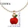 CENWA Tiny Red Apple Necklace Teacher Appreciation Gift Teacher Jewelry Teacher Gift Teachers Day Gift Teacher Retirement Gift CENWA Tiny Red Apple Necklace Teacher Appreciation Gift Teacher Jewelry Teacher Gift Teachers Day Gift Teacher Retirement Gift