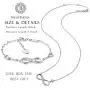 925 Sterling Silver Necklace Bracelet One Sets – Billie Bijoux “Forever Love” Infinity Heart Love Jewelry Sets White Gold Plated Diamond Women Necklace Gift for Women Girls Valentines Day Mothers Day