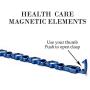 Jecanori Magnetic Bracelets for Women Titanium Steel Therapy Bracelet Pain Relief for Arthritis 3500 Gauss Magnets Titanium Steel Bracelets for Carpal Tunnel Syndrome,Love Heart Design