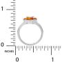 Disney Minnie Mouse Girls Jewelry, Silver Plated Crystal Head Ring, Size 4
