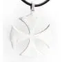 Trilogy Jewelry Pewter Classic Celtic Iron Cross Pendant on Leather Necklace Trilogy Jewelry Pewter Classic Celtic Iron Cross Pendant on Leather Necklace