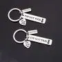 CENWA IVF Got This Mom/Dad Keychain Set Infertility Gift IVF IUI Gift Lucky Fertility Jewelry IVF Encouragement Gift