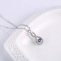 Caperci Sterling Silver Infinity Pendant Necklace - Valentines Day Jewelry Gifts for Women
