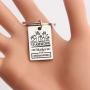 KUIYAI Teamwork Keychain Teamwork Make The Dream Work Keyring Team Gifts