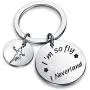KUIYAI Im So Fly I Neverland Keychain Movie Quote Keyring Fandom Jewelry Peter Gift KUIYAI Im So Fly I Neverland Keychain Movie Quote Keyring Fandom Jewelry Peter Gift