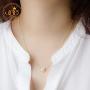 555Jewelry Womens Stainless Steel Heart CZ Engraved Round Disc Pendant Necklace