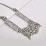 Zephyrr Afghani/Turkish Statement Beaded Long Necklace Tribal Junk Women Jewelry