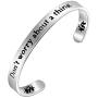 AKTAP Dont Worry About A Thing Keychain Three Little Birds Jewelry Encouragement Friendship Gifts