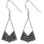 Sterling Silver RBG Dissent Collar Earrings Dangle Drop Jewelry Gifts for Women Fan of Ruth Bader Ginsburg