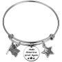 Make America Great Again Bracelet Republican Jewelry Bracelet Independence Day Gifts