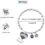PENQI 1920 Sorority Jewelry Finer 1920 Love Charm Necklace/Bracelet 1920 Greek Sorority Jewelry Gift for Women Girls