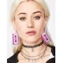 Punk Style Retro-Earrings with Cassette Tape Funky Dangle Earring Set by SL SWEETLOVEJEWELRY