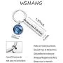WSNANG Tardis Gift Never Fail to Be Kind Keychain Police Box Charm Jewelry Movie Quote Jewelry for Fans WSNANG Tardis Gift Never Fail to Be Kind Keychain Police Box Charm Jewelry Movie Quote Jewelry for Fans