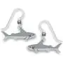 Whimsical Grey Shark Earrings Made in the USA by Sienna Sky 1712 Whimsical Grey Shark Earrings Made in the USA by Sienna Sky 1712
