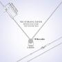 925 Sterling Silver Cross Necklace for Women CZ Dot Necklace for Girls Cross Jewelry for Christmas, Birthday or Anniversary by AmorAime