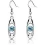 Hithop Fashion Crystal Drop Earring Oval Dangle Earrings Product Name Hithop Fashion Crystal Drop Earring Oval Dangle Earrings Product Name