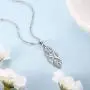 NUOMI Celtic Knot Pendant Necklace 925 Sterling Silver Cute Infinity Chain Necklaces for Women NUOMI Celtic Knot Pendant Necklace 925 Sterling Silver Cute Infinity Chain Necklaces for Women