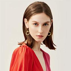 Comformate Metal Letter Earrings for Women Gold Color Brincos Drop Earrings Female Bohemian Alphabet Long Earings Fashion Jewelry