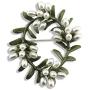 HSQYJ Maple Leaf Brooches Fashion Beautiful Metal Pearl Enamel Sandblasting Brooch Retro Painting Double-Layer Lapel Pins for Women Girl Jewelry Gift