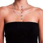 925 Sterling Silver Personalized Name Necklace Pendant Custom Made with Any Names