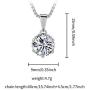 PIRATESHIP Pendant Necklace for Women 925 Sterling Silver Original Fashion Jewelry for Her Birthday Gift Mothers Day Valentines Day Luxury Gift Package
