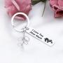 SEIRAA Sloth Hanging Jewelry Cute Animal Sloth Quote Keychain for Sloth Lover Love You Slow Much