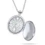 Bling Jewelry Engravable Keepsake Vintage Style Filigree Infinity Cross Perfume Essential Oil Diffuser Oval Locket Necklace for Women Bling Jewelry Engravable Keepsake Vintage Style Filigree Infinity Cross Perfume Essential Oil Diffuser Oval Locket Necklace for Women
