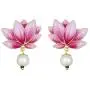 Aheli Flower Shape Dangle Drop Stud Earrings Ethnic Party Fashion Jewelry for Women Aheli Flower Shape Dangle Drop Stud Earrings Ethnic Party Fashion Jewelry for Women