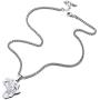 PROSTEEL Stainless Steel Africa Map Necklace for Men Women, 18K Gold/Rose Gold/Black Plated, Customize Available, 22''-24'' Adjustable, Come Gift Box